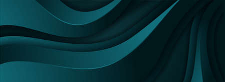 Modern 3d Dynamic Green Background with Overlap Layered Textured Style Concept. Graphic Design...