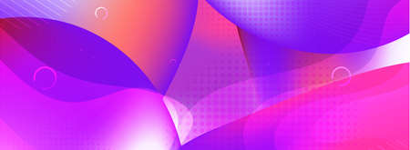 Abstract Dynamic Colorful Gradient Background Design. Graphic Design Element.のイラスト素材