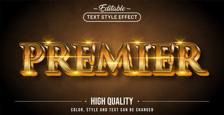 Editable text style effect - Hipster text style theme. Graphic Design Elementのイラスト素材