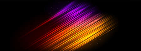 Modern Dynamic Shinny Light Colorful Rainbow Background Design. Graphic Design Element.のイラスト素材