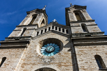 Old church in Tallinnの写真素材