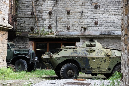 War vehicleの写真素材