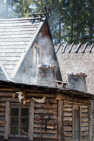 Old village houseの写真素材