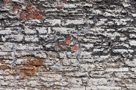 Old stone wall of a bastionの写真素材