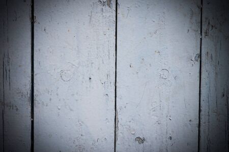 Cool dirty white painted wood door dark edgedの写真素材
