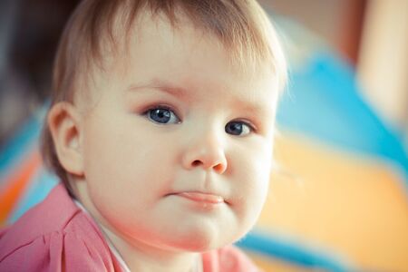 eyes of a girl child, natural light