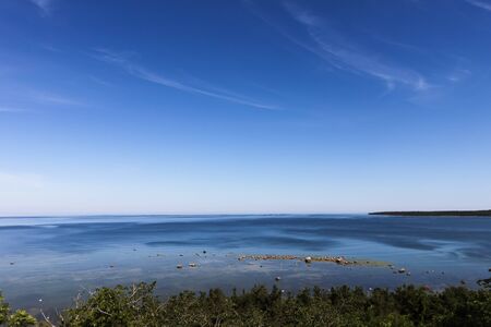Blue Baltic summer sea