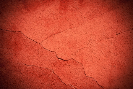 Dark red flat cracked background material textureの写真素材