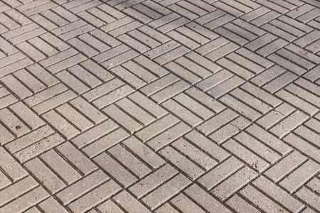 Rectangular Stones Texture Background Outdoorの写真素材