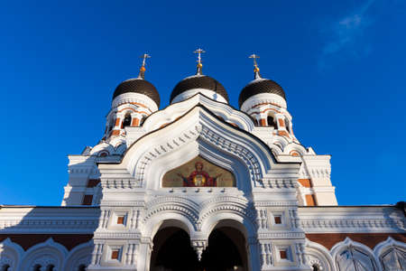 Alexander Nevsky Cathedral Tallinn, Estoniaの写真素材