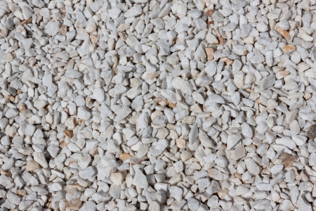 White pebbles stones as a background textureの写真素材