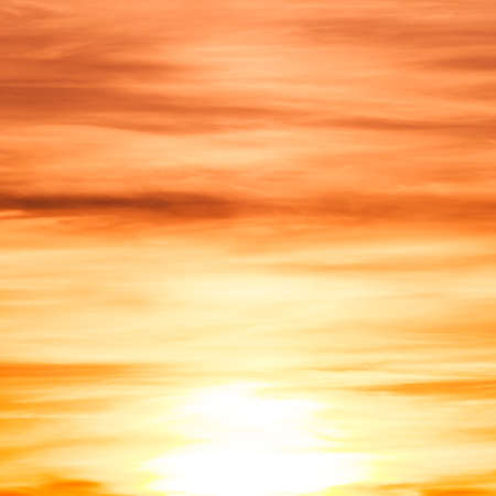 orange and yellow colors sunset sky backgroundの写真素材