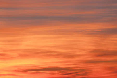 Bright colors in a beautiful sky backgroundの写真素材