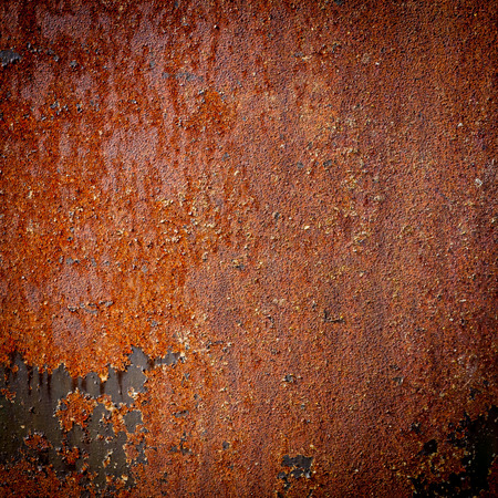 Rusty dark grunge texture metal background