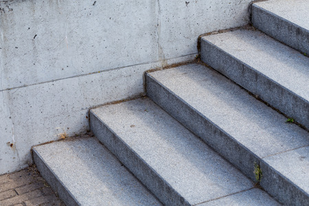 stair concrete staircase at the entrance to the building