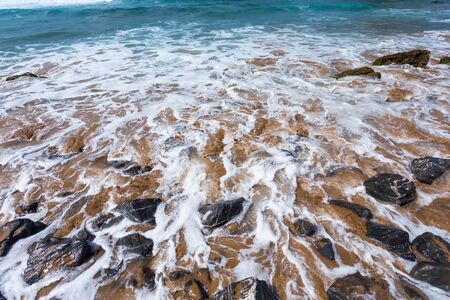 Atlantic ocean, Algarve region coast beach, Portugal