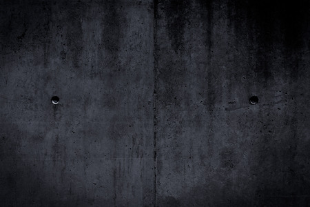 concrete wall background of an industrial buildingの写真素材