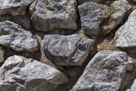 stone rock wall for background and texture