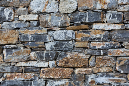 wall of stones as a texture for background