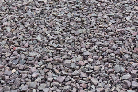 Gravel granite stones for background or textureの写真素材