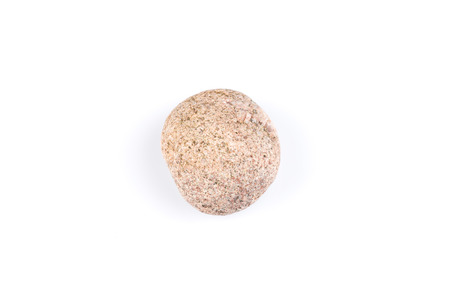 Granite stone isolated over the white background