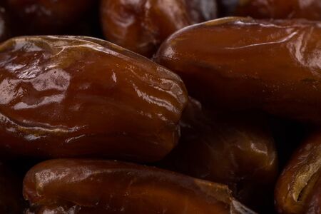 pile of dates fruits close up for background