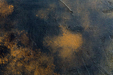 abstract brown chocolate metallic  background texture concrete or plaster hand made wall