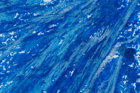 crayons blue frame texture background close up shotの写真素材