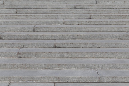 Concrete stone stairs stairways outside in all details