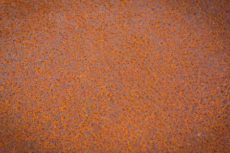 Rust texture as a metal plate background