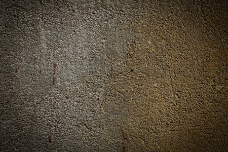 Brown grunge textured wall with dark edgesの写真素材