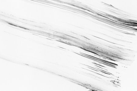 acrylic black paint color sketch texture background wallpaperの写真素材