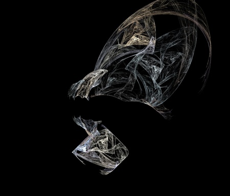 digital fractalの写真素材