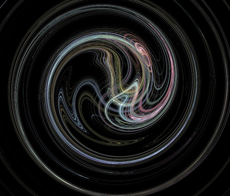 digital fractalの写真素材