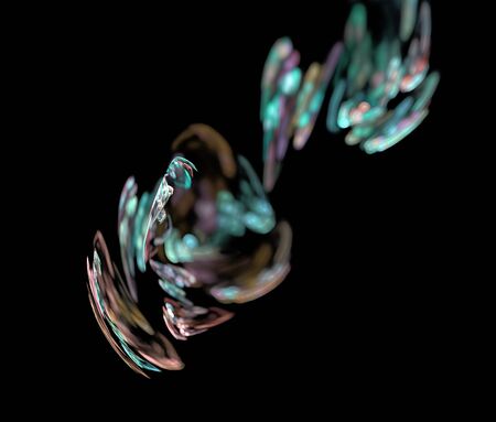 digital fractalの写真素材