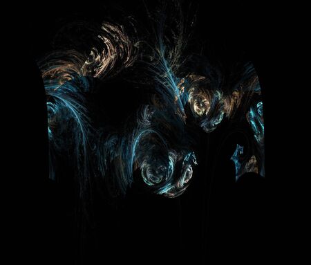 digital fractalの写真素材