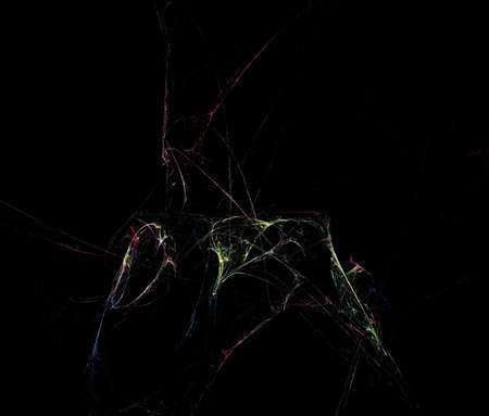 digital fractalの写真素材