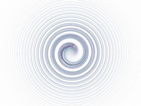 digital fractal on white backgroundの写真素材