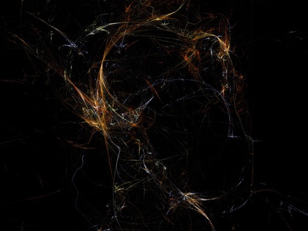 digital fractalの写真素材