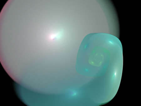 digital fractalの写真素材