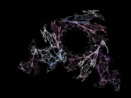 digital fractalの写真素材