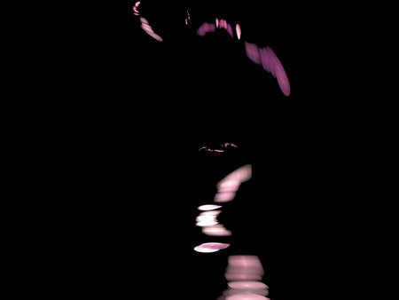 digital fractalの写真素材