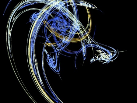 digital fractalの写真素材