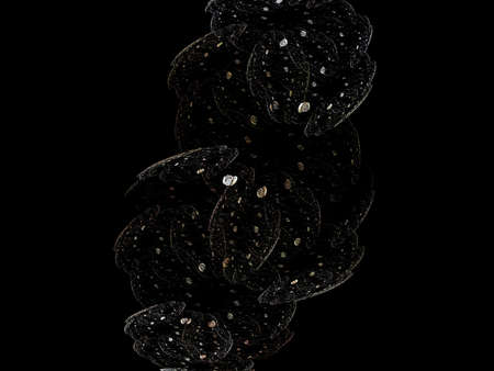 digital fractalの写真素材