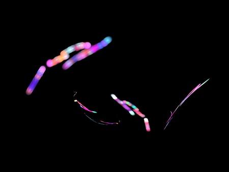 digital fractalの写真素材