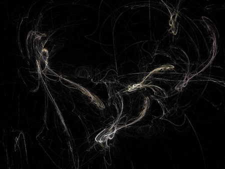 digital fractalの写真素材