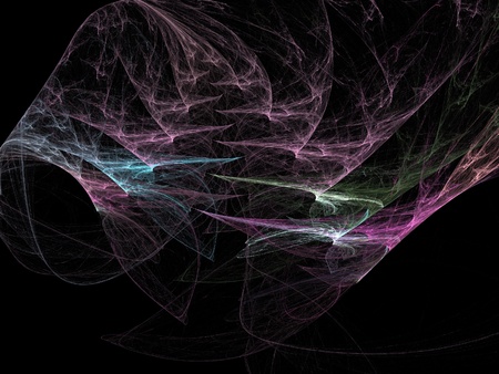 digital fractalの写真素材