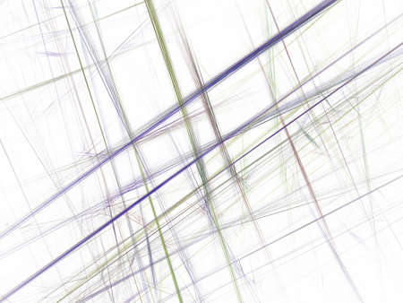 digital fractal on white background