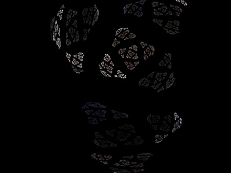 digital fractalの写真素材