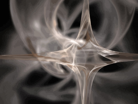digital fractalの写真素材